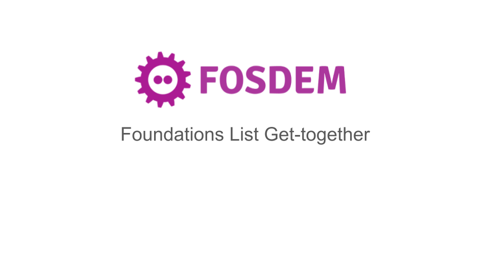 FOSDEM logo