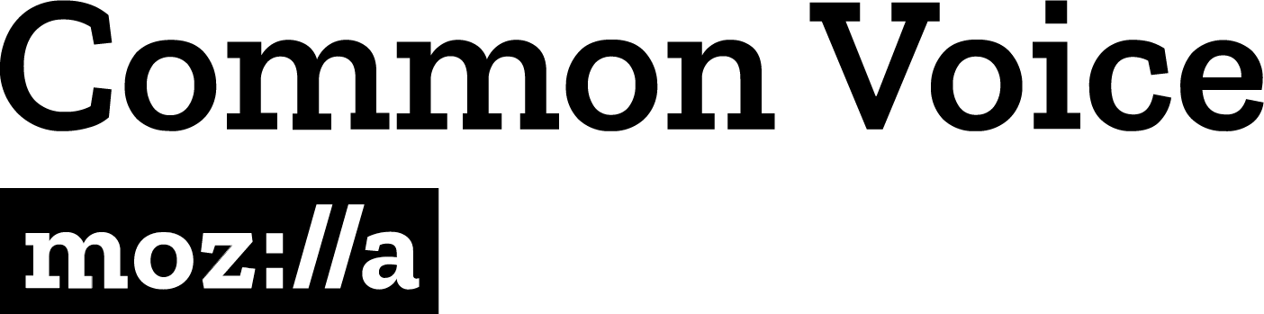 Mozilla Common Voice logo