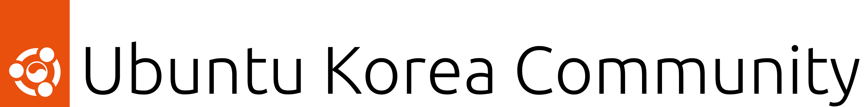 Ubuntu Korea logo